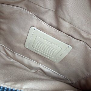 Coach Belt Bag Designer Fanny Pack Leather Crossbody‎ Black White